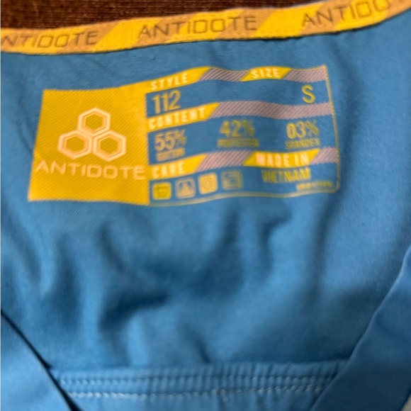 Antidote Scrub set Top & Pants in blue Women’s size Small EUC. - Picture 9 of 16